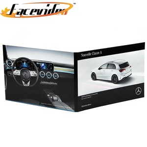 Facevideo nhà sản xuất <span class=keywords><strong>10</strong></span>.1 inch LCD màn hình <span class=keywords><strong>video</strong></span> sản xuất Brochure xe thương hiệu <span class=keywords><strong>video</strong></span> tập sách <span class=keywords><strong>Video</strong></span> lời mời tài liệu - Product Image 4