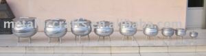 Il tradizionale formato 1/4 per il formato 30 cera rivestito in alluminio pressofuso a tre zampe Africa/Botswana <span class=keywords><strong>potjie</strong></span> <span class=keywords><strong>pot</strong></span>/calderone - Product Image 6