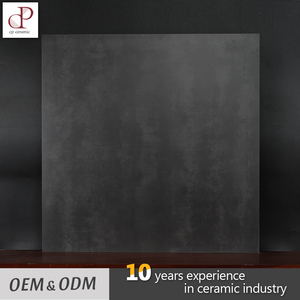 Tuiles Kuala Lumpur <span class=keywords><strong>Ciment</strong></span> <span class=keywords><strong>Imitation</strong></span> Antidérapant Carreaux De Sol En Céramique 600X600 Noir - Product Image 2