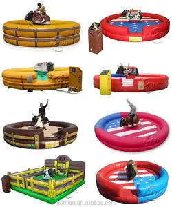 New design inflatable mechanical bull riding machine controls mechanical bull for sale