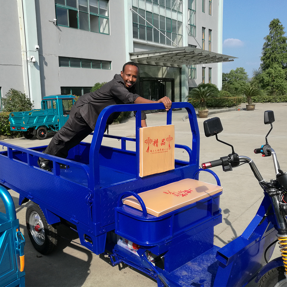 2017 1500w 60v Электрический грузовой 3 трицикл трехколесный грузовой погрузчик с CE