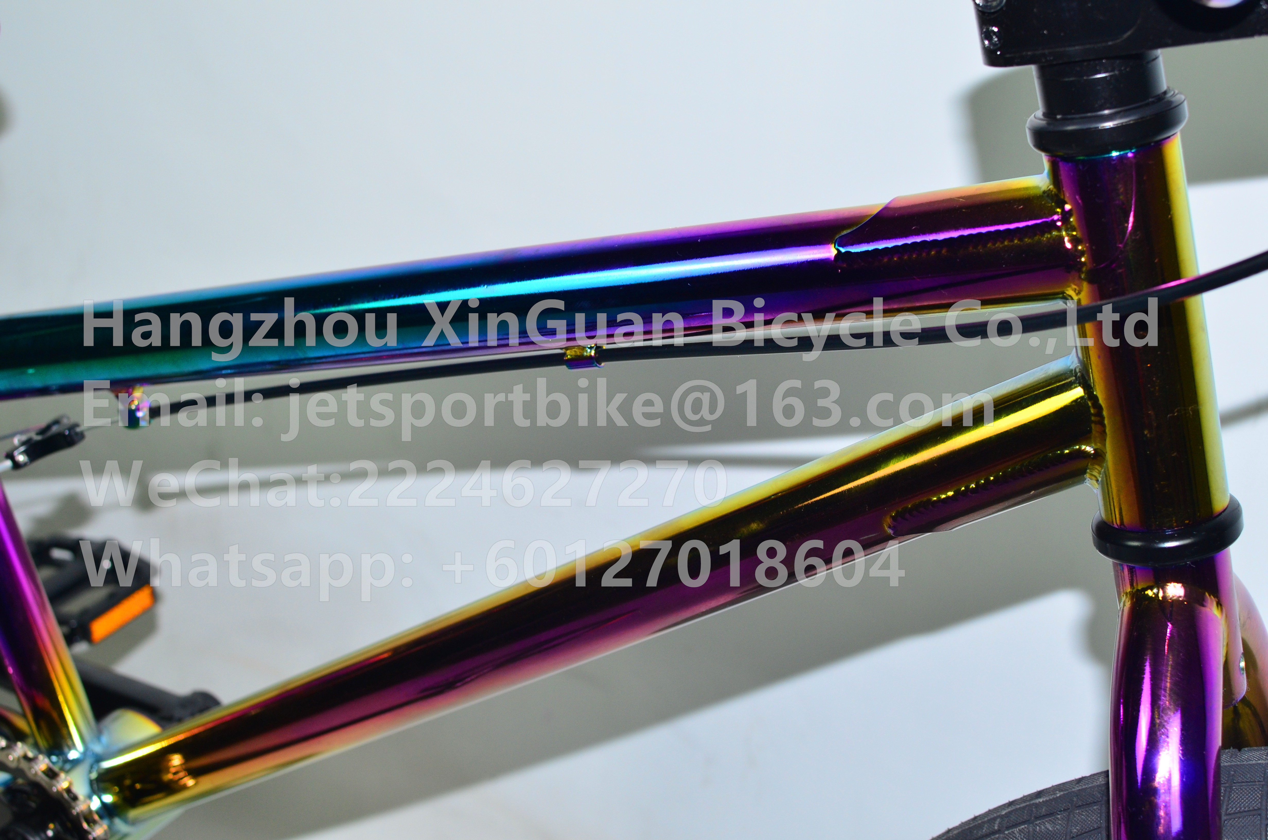 BMXフレーム グラデーションカラー Unique Design Oil Slick 20