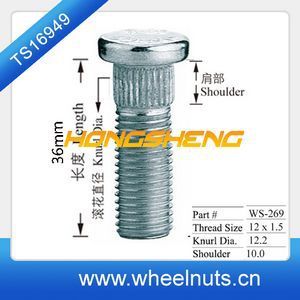 Đai Ốc Và Đinh Tán Bánh Xe M12X1.5 Lug - Product Image 5