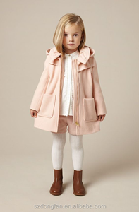 <span class=keywords><strong>Manteau</strong></span> rose d'<span class=keywords><strong>hiver</strong></span> pour filles, vêtements d'extérieur, nouvelle collection - Product Image 2