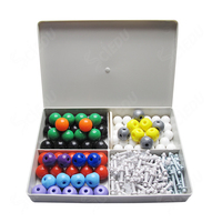 Kit de Modelos Moleculares de Química de Alta Calidad para Niños de Escuela Primaria, 125 Piezas, Modelo de Átomo