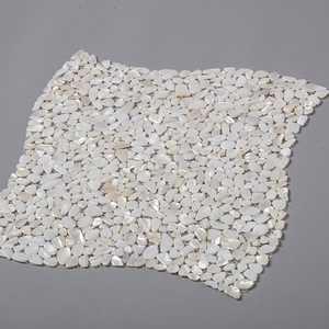 Secolo Mosaico Prezzo Poco Costoso Lucido <span class=keywords><strong>Perla</strong></span> Shell Mosaico di Piastrelle di Ghiaia - Product Image 2