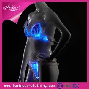Led luminoso que brillan en la oscuridad japonés hermoso mujeres lencería erótica china - Product Image 2