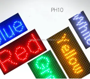 shenzhen factory price p10 LED module p10 single color LED module price Outdoor p10 red color led module outdoor led display