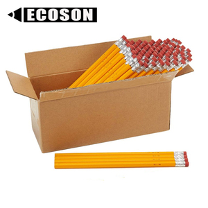 Khuyến mại tẩy Top <span class=keywords><strong>Graphite</strong></span> HB chì logo công ty lục giác #2 gỗ màu vàng cam số lượng lớn trường tùy chỉnh tiêu chuẩn bút chì - Product Image 2