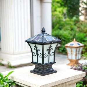 Wholesale Intelligent <strong>Automatic</strong> <strong>Sensor</strong> Garden Outdoor 1.5W 2W 3W Solar Led Pillar <strong>Light</strong>