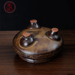 Quemador de Incienso de Cerámica de Estilo Retro, Incensario Tallado Antiguo - Product Image 3