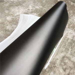 Raso opaco grigio scuro PVC auto pellicola avvolgente in vinile per veicolo cofano del tetto specchietti maniglie delle porte vetro moto - Product Image 4