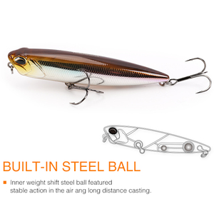 Tsurinoya เหยื่อตกปลา DW58 Topwater,เหยื่อล่อแบบแข็ง110มม. 20.5กรัม - Product Image 3