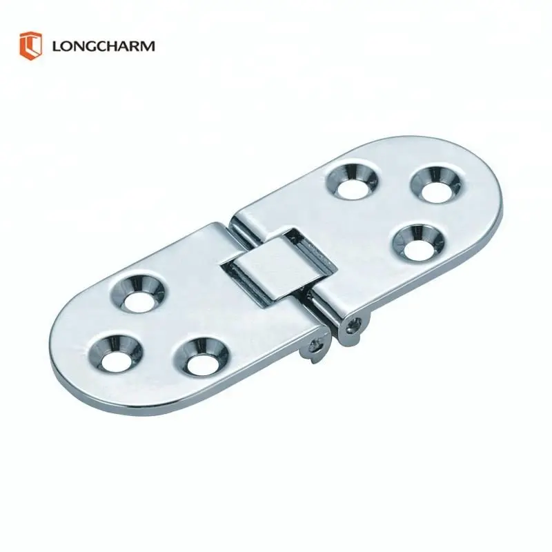 GB zinc alloy cabinet flat hinge table concealed hinge desk top hinges from Guangzhou Hardware