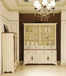 Fábrica feito barato preço sólido madeira gabinete sala de estar usar móveis