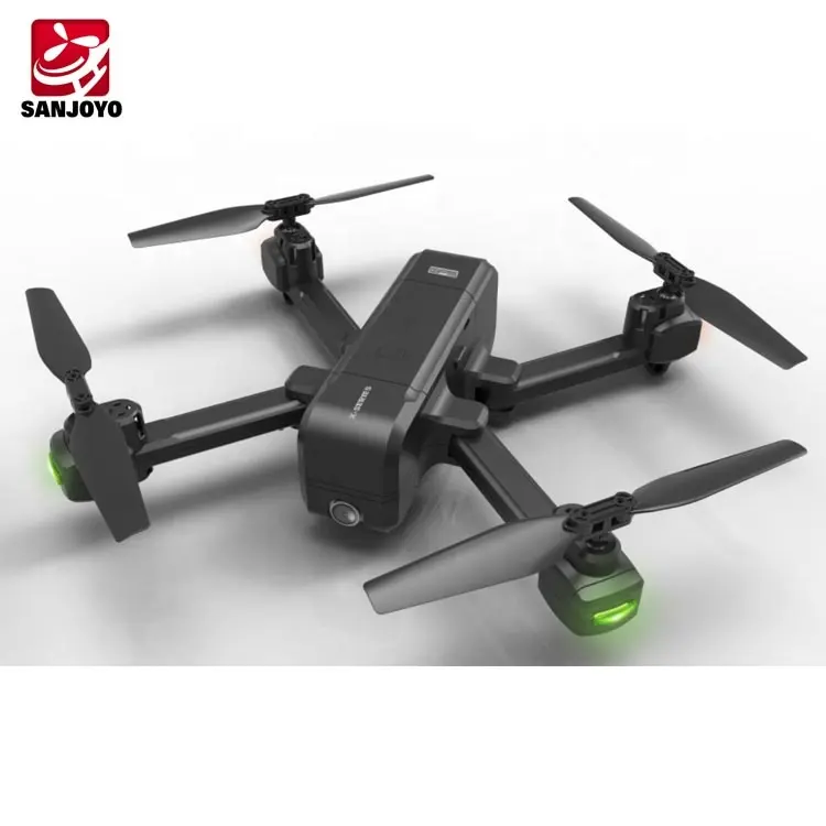 Faltbare GPS-Drohne mit 110 Grad 5G 1080P WLAN-Servo kamera 14 Minuten Flugzeit folgen mir Flugbahn Funktion SJY-X108G