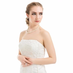 Teemi Mujer Joven Mujer Moda Piedras CZ joyería del copo de nieve y de la perla preciosa pendientes de lindo Stud - Product Image 5