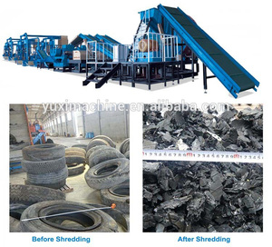 Резиновые шины, гранулы, порошковая линия переработки отходов, машина для переработки шин для асфальта - Product Image 3