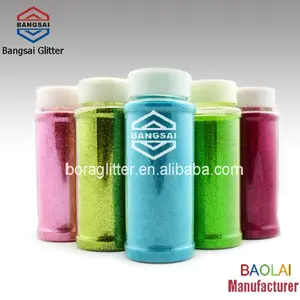 Nail Glitter Powder Colorful Nail Glitter Powder Decor Nail Art Powder Dust Bottle Set