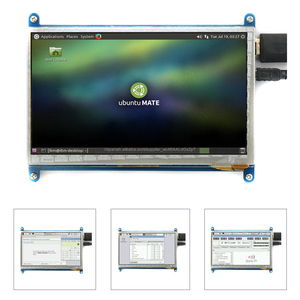 7 pulgadas raspberry <span class=keywords><strong>pi</strong></span> lcd pantalla táctil capacitiva pantalla táctil raspberry <span class=keywords><strong>pi</strong></span>/BB negro HDMI HD raspberry <span class=keywords><strong>pi</strong></span> pantalla - Product Image 4