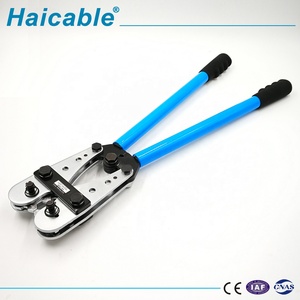 HX-120B Heavy Duty thép plier nhựa đúc xử lý 120 mét hình lục giác Ratchet thiết bị đầu cuối crimper Cáp <span class=keywords><strong>Lug</strong></span> cắt OEM Uốn Tóc bồng công cụ - Product Image 4