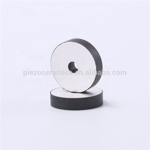 Disco de Cerámica Piezoeléctrica de Titanato de Bario sin Plomo, Frecuencia de <span class=keywords><strong>455</strong></span> <span class=keywords><strong>KHz</strong></span>, Tamaño OD25.4*ID5.207, Cerámica Piezoeléctrica para Limpieza Ultrasónica - Product Image 4