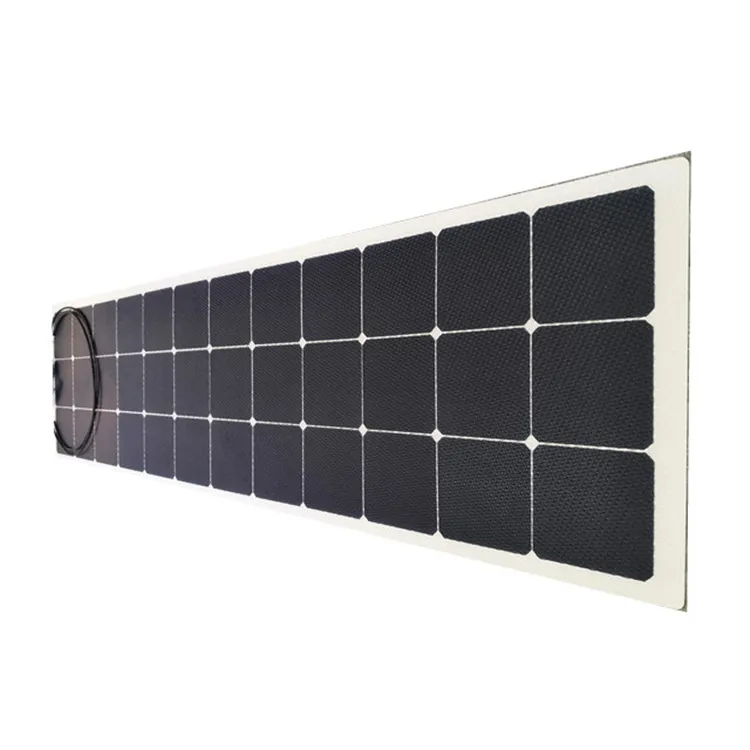 नई-तकनीक संकीर्ण सौर पैनल 110 w sunpower सामग्री सौर पैनल