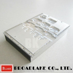 Boîtier en aluminium de dissipateur thermique d'usinage cnc de fournisseur d'énergie - Product Image 2