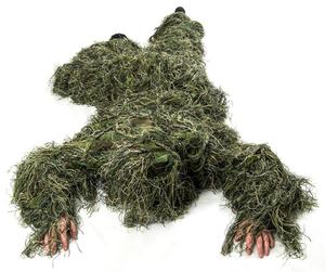 Ghillie Suit Traje Camuflado 3d - Sniper Atirador De Elite