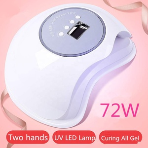 Sèche-ongles à deux mains, grand espace, professionnel, 72W, photothérapie, sèche-ongles électrique à gel <span class=keywords><strong>UV</strong></span> LED, <span class=keywords><strong>lampe</strong></span> à ongles, <span class=keywords><strong>machine</strong></span> de manucure de salon - Product Image 5