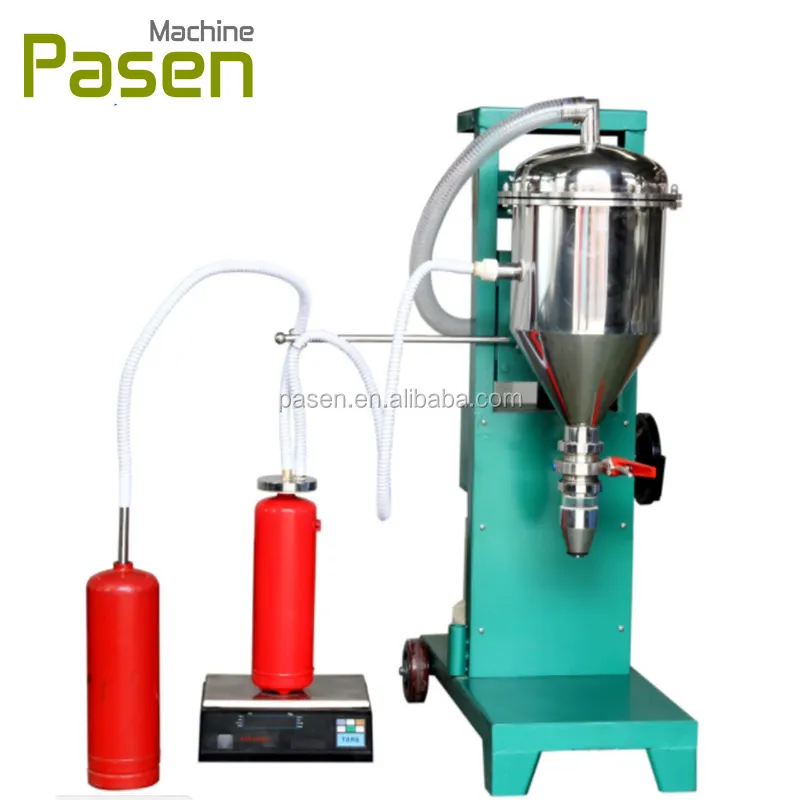 Fire extinguisher powder refilling machine / fire extinguisher refilling station equipment