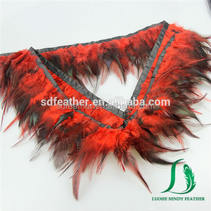 Bán hot saddle <span class=keywords><strong>feather</strong></span> fringe dậu <span class=keywords><strong>feather</strong></span> trim - Product Image 5