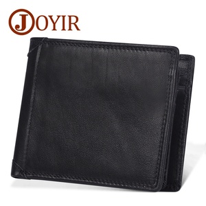 JOYIR negro <span class=keywords><strong>de</strong></span> lujo Slim marca caballeros cuero <span class=keywords><strong>de</strong></span> vaca genuino <span class=keywords><strong>carteras</strong></span> para hombres <span class=keywords><strong>de</strong></span> China - Product Image 2