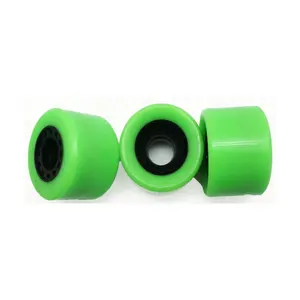 factory price wholesale Good sliding skateboard wheels longboard 61MM surf skate rubber wheels quad speed skate 4 wheel