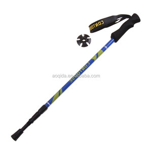 AOQIDA Promotion bâton <span class=keywords><strong>de</strong></span> marche en plein air trekking verrouillage rapide bâton <span class=keywords><strong>de</strong></span> randonnée réglable bâton <span class=keywords><strong>de</strong></span> marche nordique touring pôle <span class=keywords><strong>de</strong></span> <span class=keywords><strong>ski</strong></span> - Product Image 1
