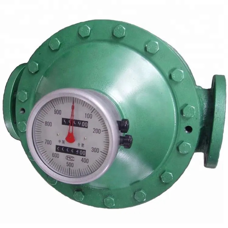 LC Oval Gear Flow Meter/fuel oil flow meter for diesel, kerosene mechanical measurement flow meter