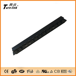 19 pollice 1U gestione dei cavi 12 porta condotto con coperchio in metallo metal plate - Product Image 2