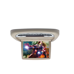 12.1 Inch Motorized Flip-Down Design <strong>LCD</strong> Car Roof Mount <strong>Monitor</strong> <strong>with</strong> for <strong>DVD</strong> MP5 CD <strong>Player</strong> USB SD Card Connection Remote Control - Product Image 2