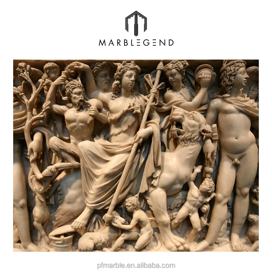 3D Kunst dekorative wand carving figur skulptur natürliche marmor stein relief