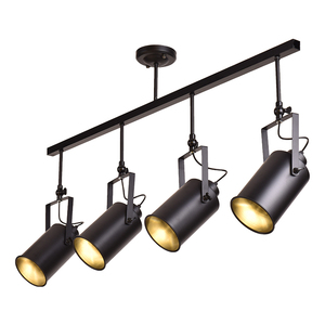 Led Spot Lampen Decken leuchte <span class=keywords><strong>Vintage</strong></span>-Stil für Innen beleuchtung schwarz Pendel leuchte Down light Scheinwerfer für Esszimmer Bekleidungs geschäft - Product Image 1