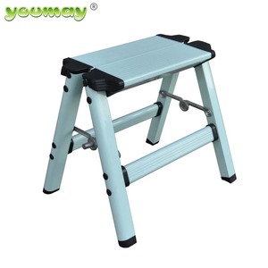 เก้าอี้บันไดอลูมิเนียมสองด้านพร้อมขั้นตอนเดียว AD0501A - Product Image 4