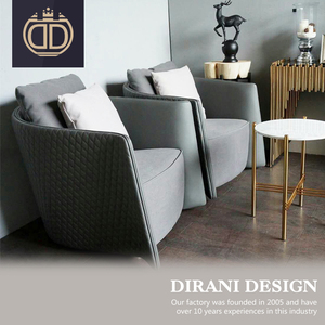 Sala ocio estilo simple muebles silla cómoda tela colorida diseñador simple cómodo sofá silla - Product Image 5