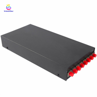 Rak Telekomunikasi Dudukan Rel Geser Laci 8 12 24 48 96 144 Core Port Serat Optik Panel Odf Harga