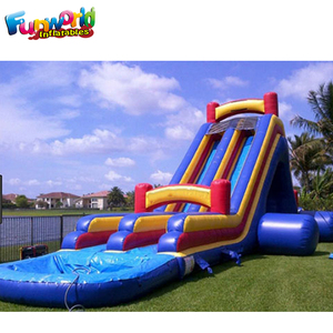 Château gonflable avec toboggan aquatique, toboggan aquatique <span class=keywords><strong>de</strong></span> jardin, vente <span class=keywords><strong>de</strong></span> toboggans aquatiques près <span class=keywords><strong>de</strong></span> chez moi - Product Image 1