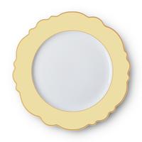 Assiette chaude en céramique de luxe, vaisselle de mariage pour les aliments de maison