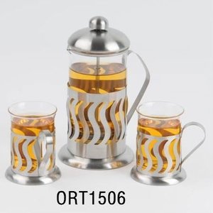600ml 1000ml Vente chaude <span class=keywords><strong>Cafetière</strong></span> en acier inoxydable et en verre <span class=keywords><strong>Cafetière</strong></span> à piston <span class=keywords><strong>française</strong></span> Théière - Product Image 6