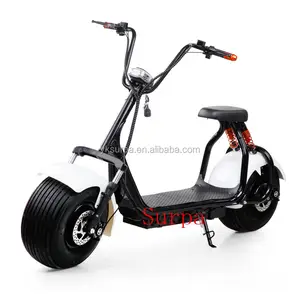 フロントバックダブルサスペンション60v 1000w 800w低価格citycoco wolf seev fat tire e scooter/beach cruiser electric motorcycle