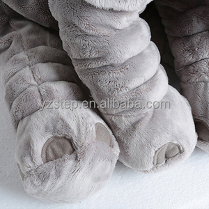 53*45 cm Gris Almohada Animal <span class=keywords><strong>de</strong></span> Peluche <span class=keywords><strong>de</strong></span> Elefante <span class=keywords><strong>de</strong></span> Peluche Juguetes Del Bebé Juguetes <span class=keywords><strong>de</strong></span> Peluche Decoración Del Hogar - Product Image 4