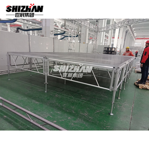 समायोज्य ऊंचाई के साथ पोर्टेबल 1.22 मीटर मंच मंच मंच मंच - Product Image 2