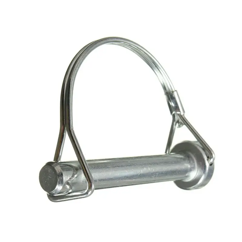 Stainless steel quick release clevis pin round wire lock pin pull ring lock catch and spring D-type lock pin